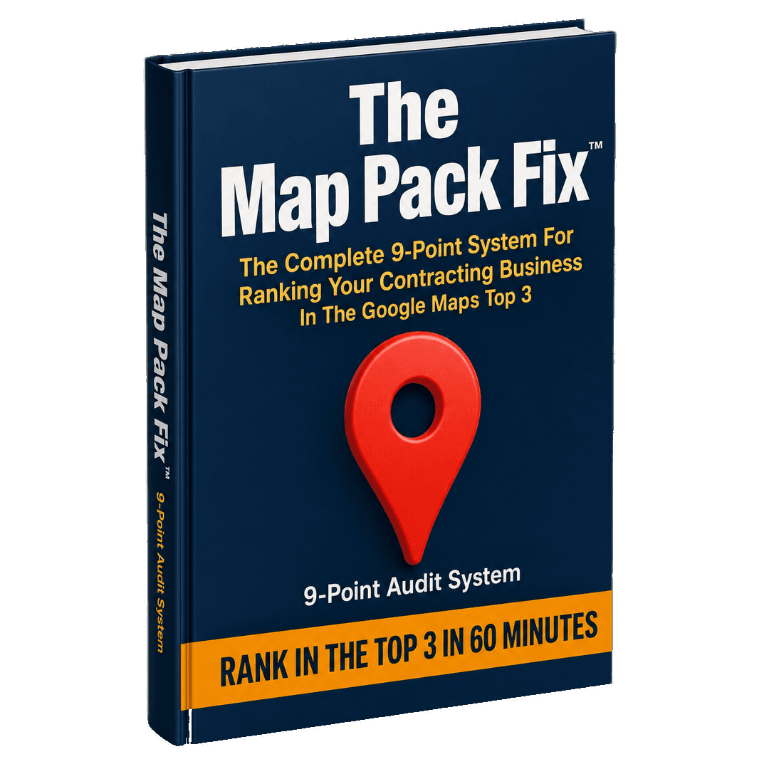 The Map Pack Fix™ — 9-Point Audit System book cover